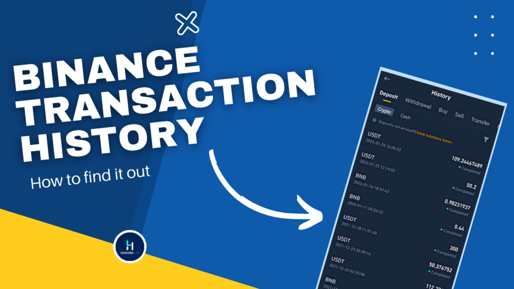 How To Find Your Transaction History On Binance