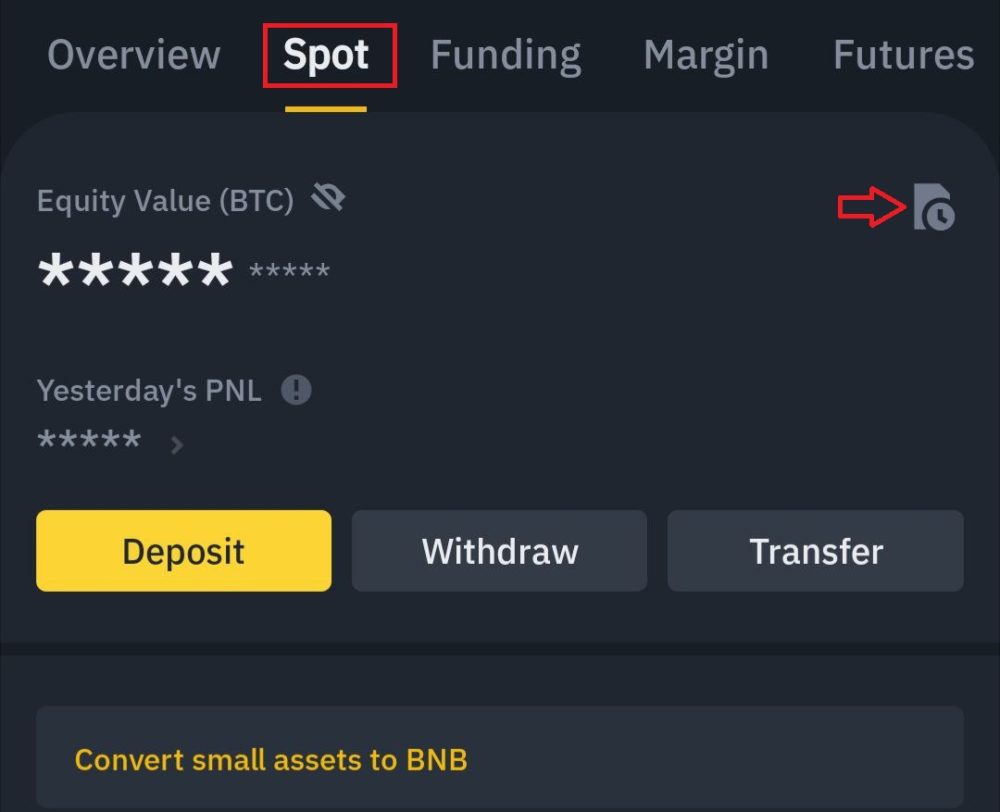 How To Find Your Transaction History On Binance